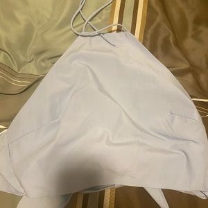 Lulus Open back Bow crop top